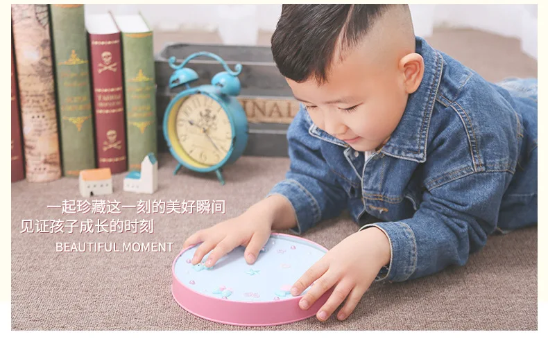 Детские сувениры для рук и следа мягкие полимерные лепки глины сухой Пластилин слизь Fuffy Набор DIY игрушки записи роста подарок