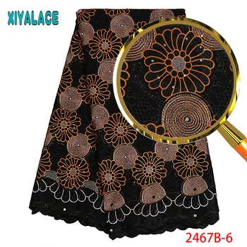 

Swiss Voile Lace In Switzerland High Quality Embroidery Design Dry Cotton Lace Fabric 2019 African Swiss Lace For Man PGC2462B-1
