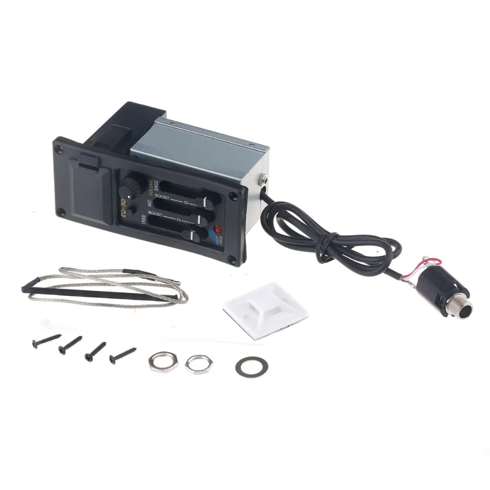 Musiclily Acoustic Guitar 3 Band Preamp Amplifier