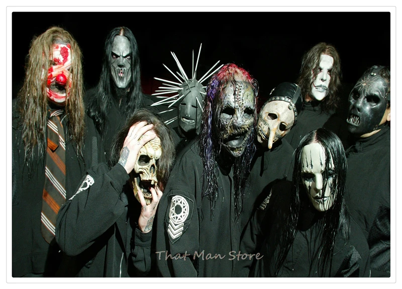 Slipknot тяжелый металл/рок-группа/белая крафт-бумага/Бар плакат/наклейки на стену/ретро-плакат/декоративная живопись