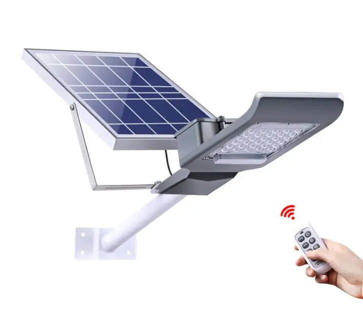 

40W Solar Street Light Sensor Solar Powered Lamp Remote Control Waterproof Garden Wall Path Lighting
