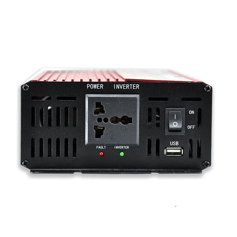 4000 W 50 HZ Портативный транспортных средств внедорожные Мощность инвертор DC12V для AC220V USB Выход