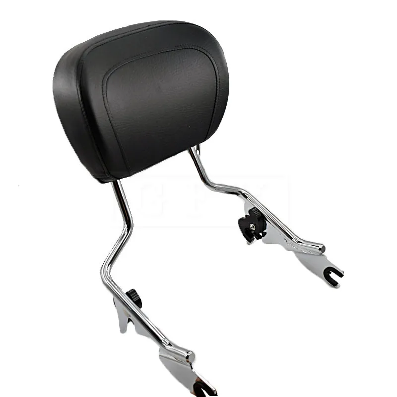 

Motorcycle Adjustable Detachable Backrest Sissy Bar with Pad For Harley Touring Road Street Glide Road King FLHR FLHX 2009-2017