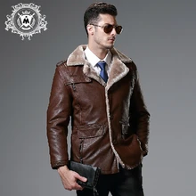 M-5XL зимняя мужская одежда из искусственной кожи, плюс бархат, утолщенная, плюс размер, мех, цельная мотоциклетная кожаная куртка верхняя одежда