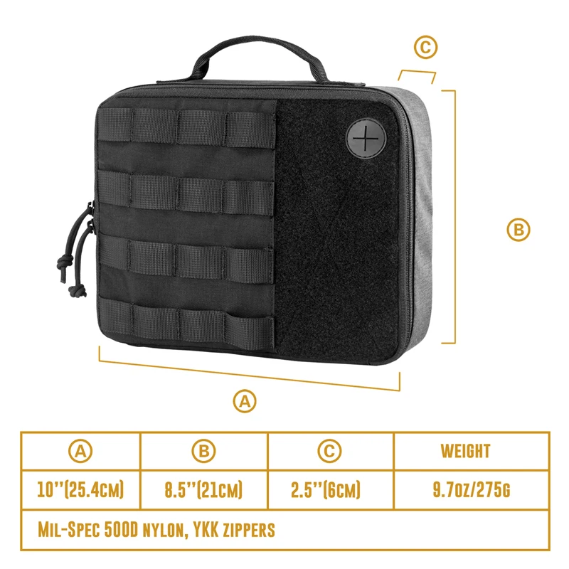 OneTigris Tacti-Tech органайзер для электроники, дорожная сумка, аксессуары для электроники, сумка для путешествий, набор для iPad, зарядное устройство Kindle