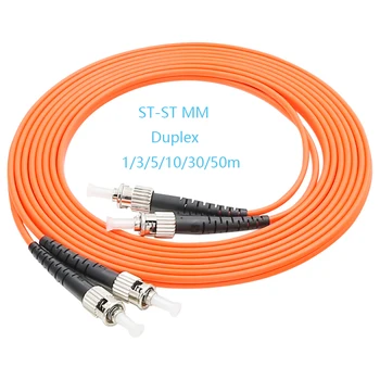 

Fiber Optical Patch Cord ST-ST MM 50/125um Multimode Duplex ST/PC-ST/PC