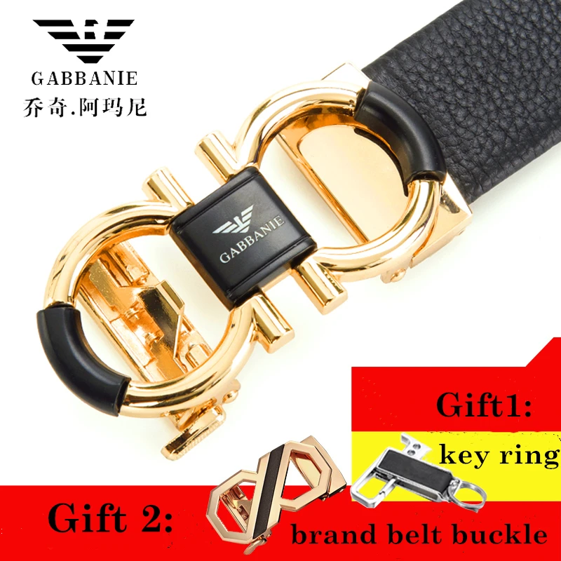 

Famous Brand Belt Men Top Quality Genuine Luxury Leather Belts for Men, 8 Strap Male Metal Automatic Buckle .