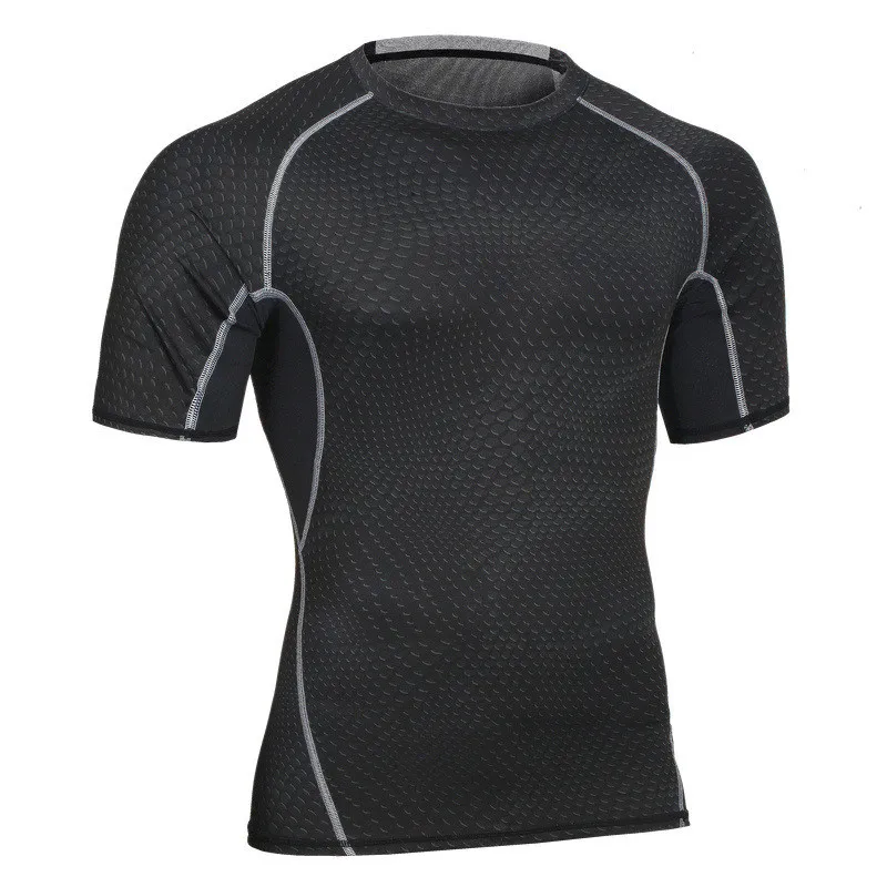 New Sale Men Fitness Shirt Thermal Muscle Shaping Breathable T shirts ...