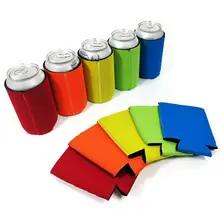 200 шт 330 мл пива кола, напиток может держатель мешок льда рукава морозильник поп держатели Koozies 12 цветов