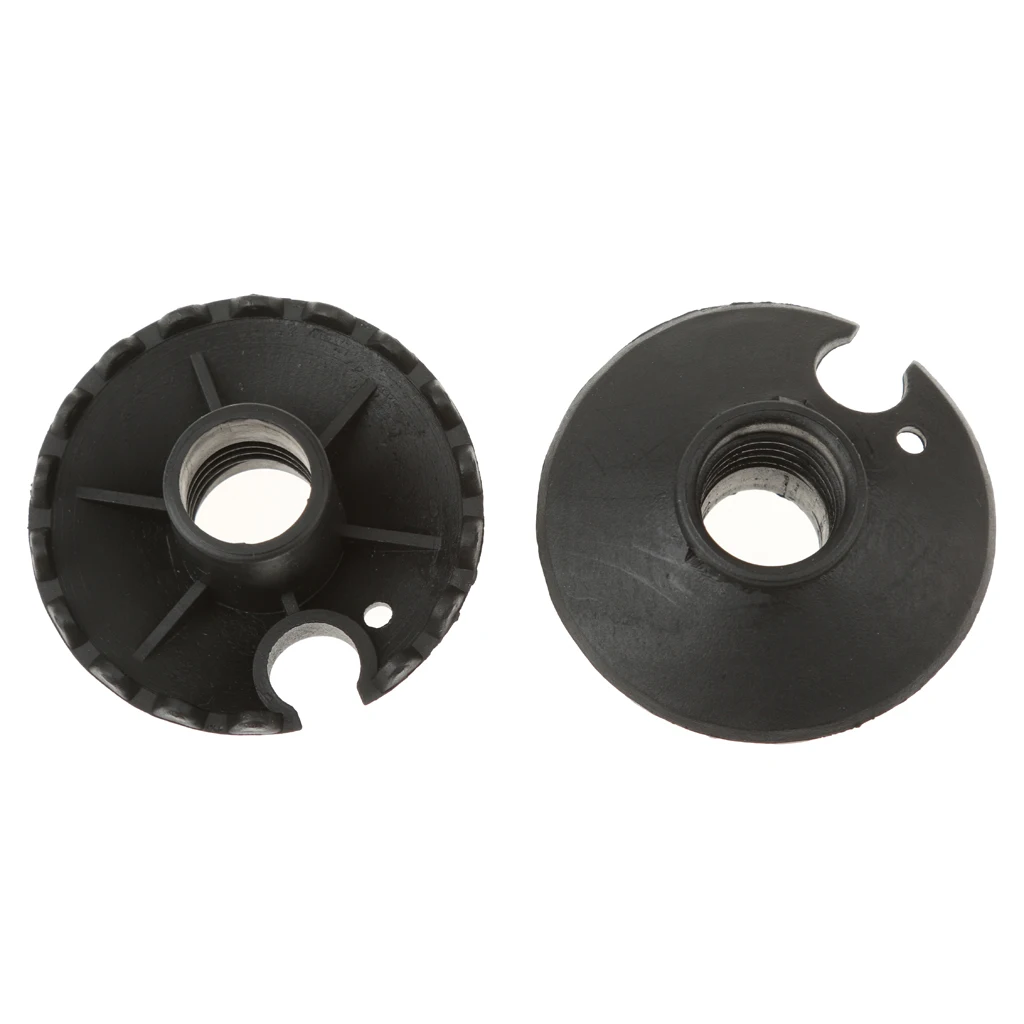 Outdoor 4pcs Replacement Rubber Mud Basket for Trekking Poles Hiking Sticks 4/5cm Black Trekking Stick Tips Camping Accessories
