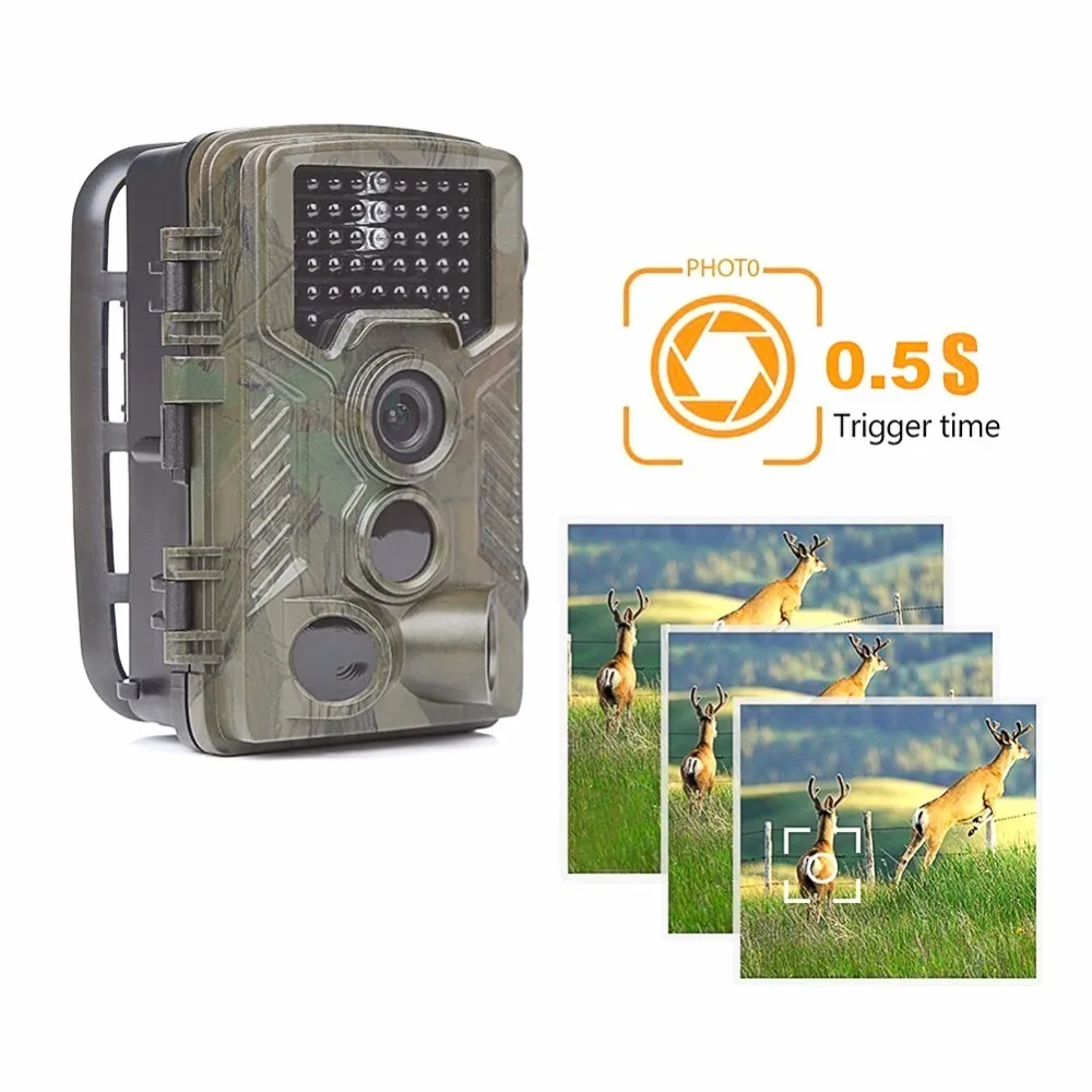 

PR-800 Outdoor Hunting Camera 12MP/8MP/5MP 1080P HD 0.5S Trigger Time Waterproof Scouting Wildlife NightVision Trap Trail Camera