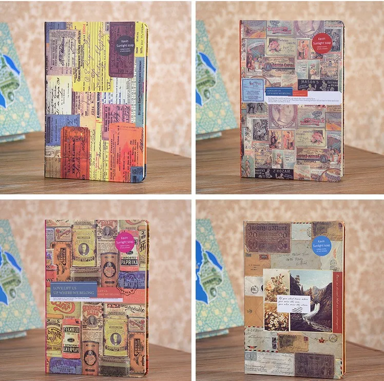 

Vintage Beautiful Diary Notebook Europe Style Writing Notepad Special Gifts Cute A5 A6 Journal Travel Planner Present Students