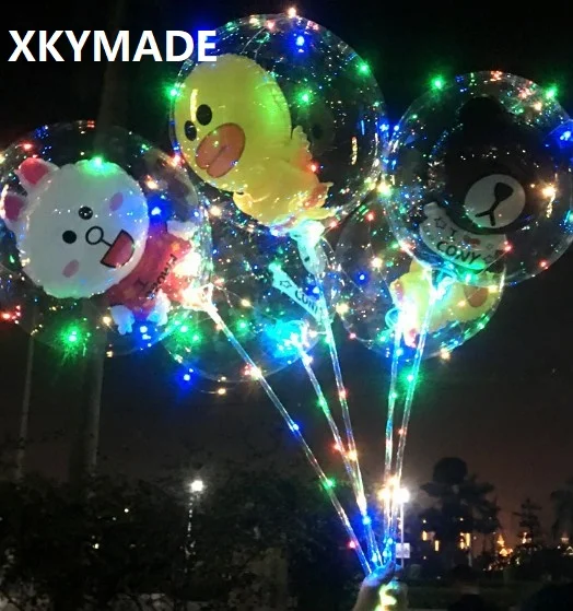 Led Luminous Balloon Colorful Light for Christmas Decoration Party
