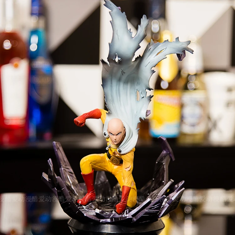 

New Comic Anime Statue One Punch Man Saitama Battle State 24cm ZD TOYS Tsume Figure Figurine Toys