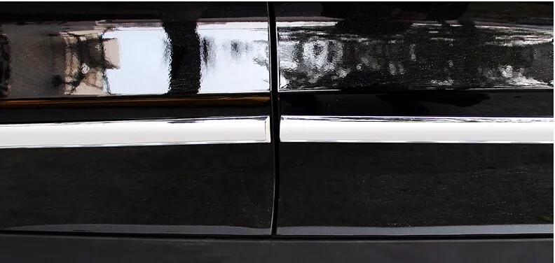 chrome side door molding trim for Mercedes Benz ML accessories car styling  (12)