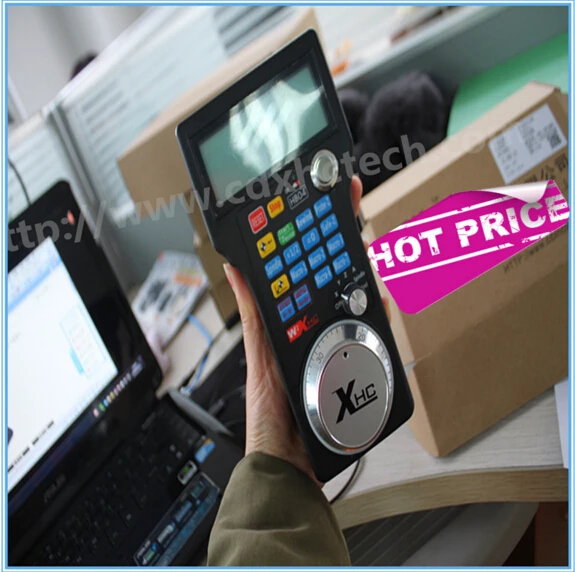 

CNC MPG controle remote WHB04-L handwheel use mach3 software