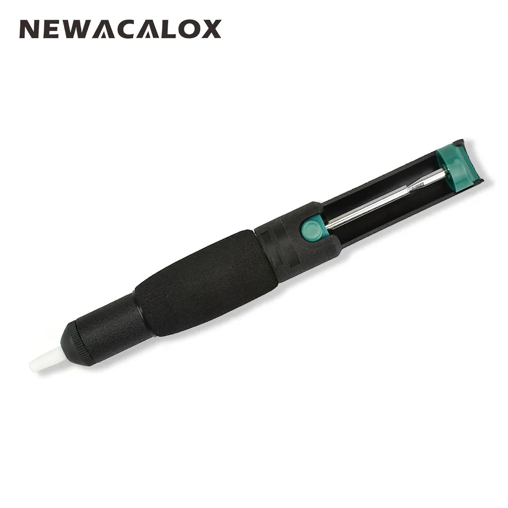 NEWACALOX 60 Вт ЕС/США штекер ручной паяльник пистолет автоматически отправляется Оловянная автоматическая паяльная машина+ всасывающее Оловянное устройство