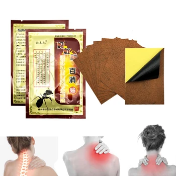 

96Pcs/12Bag Chinese Medical ant Plaster Joint Pain Relieving Patch Knee Rheumatoid Arthritis Chinese Pain Patch Health Massage