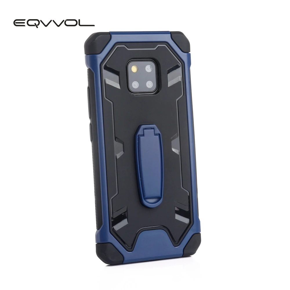 

Eqvvol Armor Shockproof Phone Case For Huawei Mate 20 Pro P20 Lite P smart Bracket Cases Stand Holder Cover Airbag Drop Case