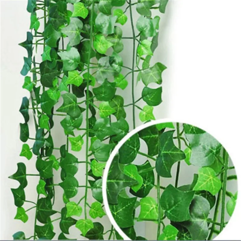Искусственный Плющ Поддельные Листва лист растительные гирлянды сад Подвеска для декорирования 5 стилей