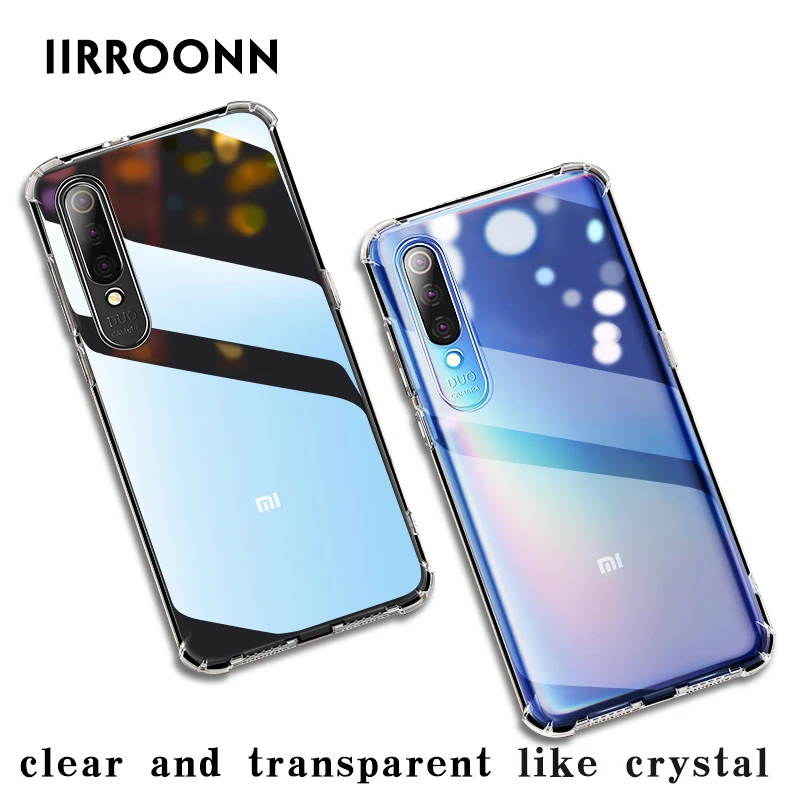 

IIRROONN for xiaomi mi 8 mi8 6 a1 a2 lite mix 2 mix2S mi 9 case cover tpu redmi note 7 6 5 6a pro xiomi xiami xaomi case