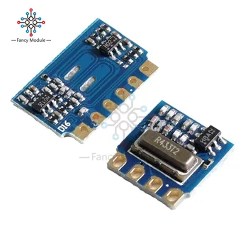 

diymore 1 Set H5V4D 433Mhz Wireless Receiver Module with H34A 433MHz Transmitter Module ASK Remote Transceiver Passthrough
