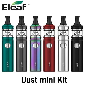 

Original Eleaf iJust mini Kit 25W Pen Vape 1100mAh Battery 2ml Capacity fit 0.6ohm GT M Coil 1.2ohm GT Coil Electronic Cigarette