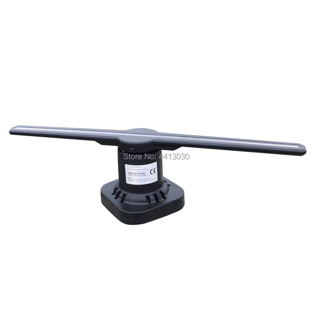 Portable Player 3D Holographic Dispaly Fan Unique Hologram Projector