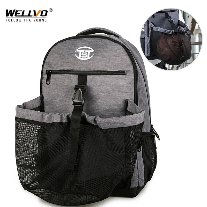 Men's Gym Bags Basketball Backpack School Bags For Teenager Boys Backpacks Large Women Laptop Bag Football Net Bag XA172ZC