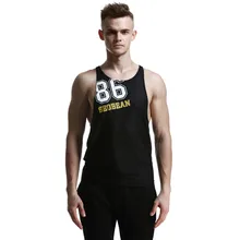 Бренд Seobean мужской хлопковый топик капитан Футболка Фитнес Майка для бодибилдинга нейлон Размер M, L, XL