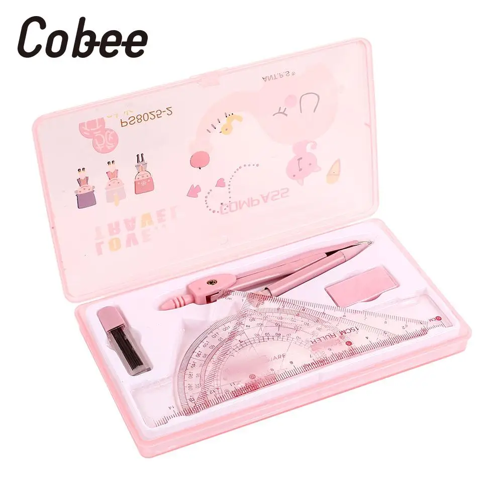 

Drawing Tools ABS Mathematical Drawing Random Drawing Suit 7in1 Compass