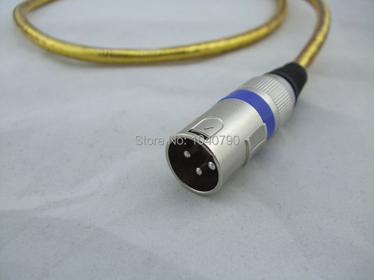 XLR 3Pin желтый микрофонный кабель Шнур микрофон аудио штекер гнездо экранированный