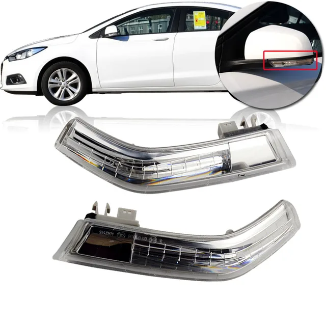 CAPQX LED Side Rearview Mirror Turn light For Chevrolet Cruze 14 15 Signal Lamp Signal Bulb rear