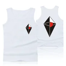 Hot Sale NO MAN’S SKY Print Cotton Tank Top Men Sleeveless Shirt and Plus Size Cartoon Bodybuilding Summer Vests