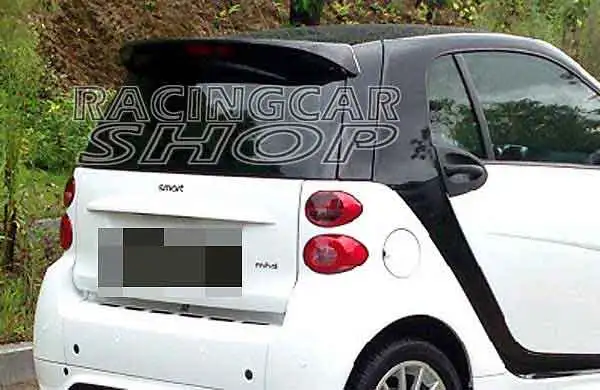 Неокрашенный задний спойлер на крыло, крышу подходит для Smart Fortwo 2008-2013 M057F