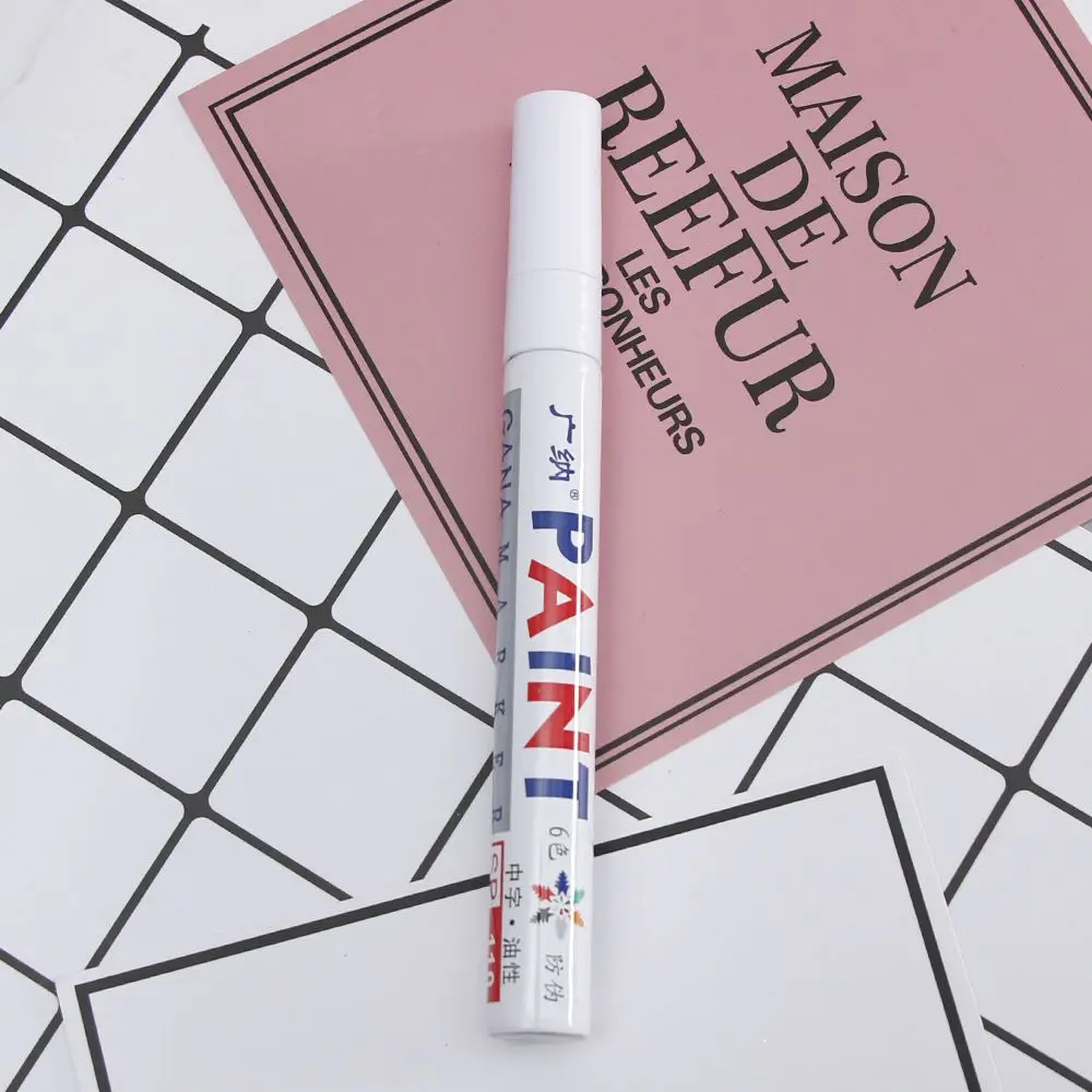 

Limit shows Waterproof Permanent White Color Marker Pen Tool Car Rubber Metal Waterproof Painting Pen Car Motorcycle tire marker