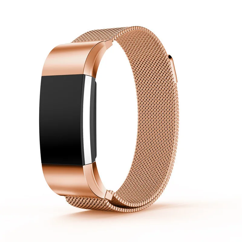 

Magnetic Milanese stainless steel bracelet fitbit replacement bands For Fitbit charge 2 strap For Fitbit charge 2 Band 4 Colors