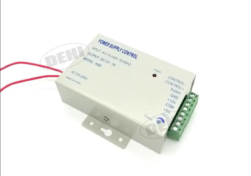 Превосходное качество DC 12V Новая система контроля допуска к двери переключатель питания 3A/AC 110~ 240V
