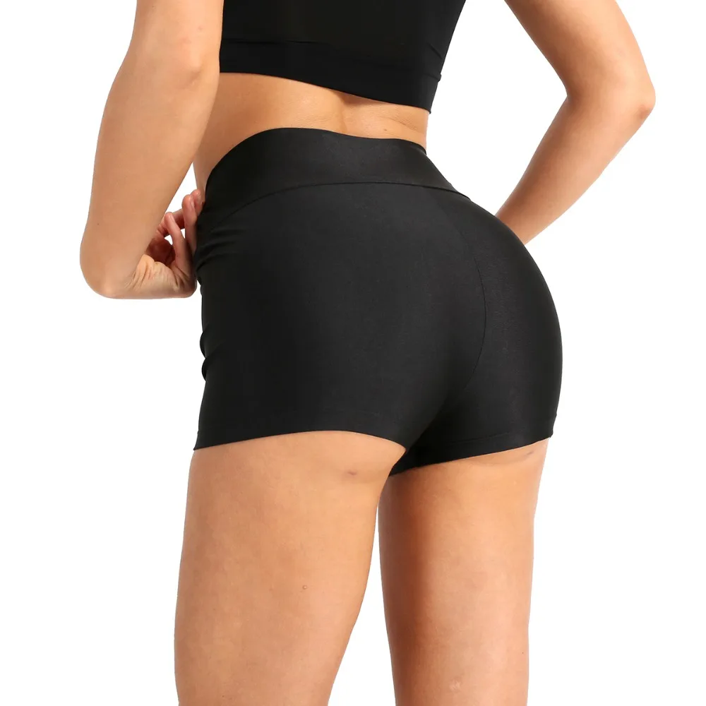 Сексуальные горячие дышащие эластичные шорты с широким поясом Спортивная одежда для женщин спортивные шорты для спортзала высокая Талия Короткие брюки шорты для йоги