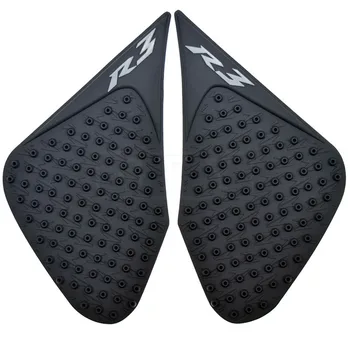 

R6 Motorcycle For Yamaha R3 R6 YZF R3 Motorcycle Fuel Tank Pad Anti Slip Protector Stickers Knee Grip Side Decals