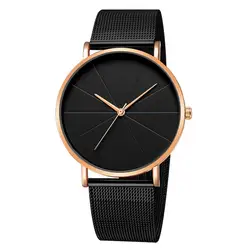 2019 Новая мода для мужчин Нержавеющая Сталь Браслет аналоговые кварцевые часы Элитный бренд повседневное Женева Дети наручные