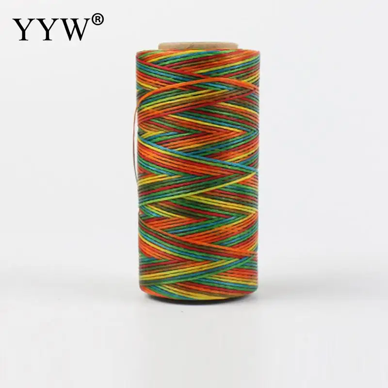 260 метров 0,8 мм вощеный шнур для изготовления ювелирных изделий швейная нить 33 цвета веревка бусина для браслетов ожерелье сделай сам