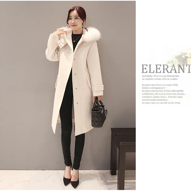 Новое осенне-зимнее женское пальто Vestido размера плюс, модное приталенное хлопковое пальто с капюшоном MD-Long, женская верхняя одежда большого размера