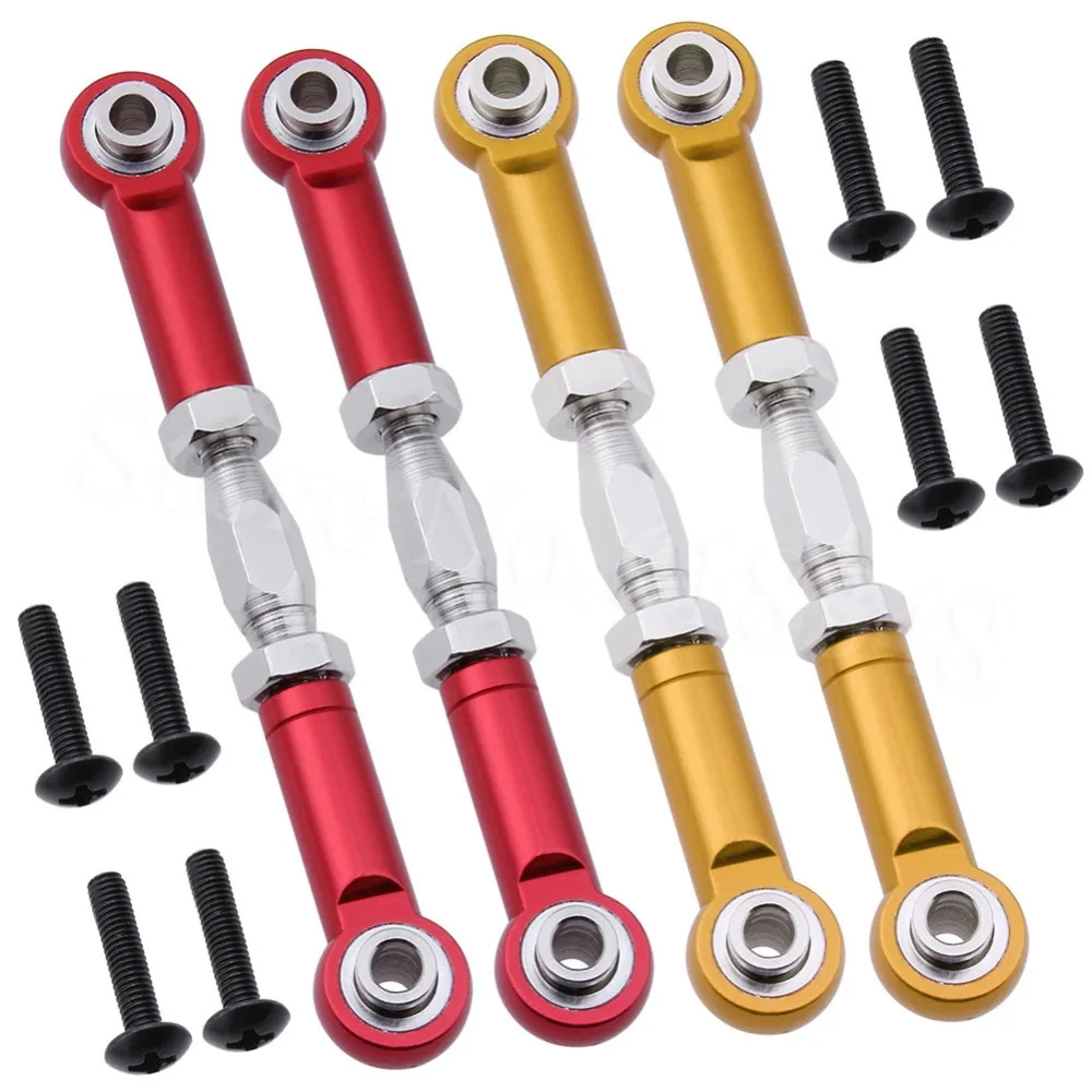 2pcs Adjustable Front Alum Steering Linkage For Himoto Tanto E10XB