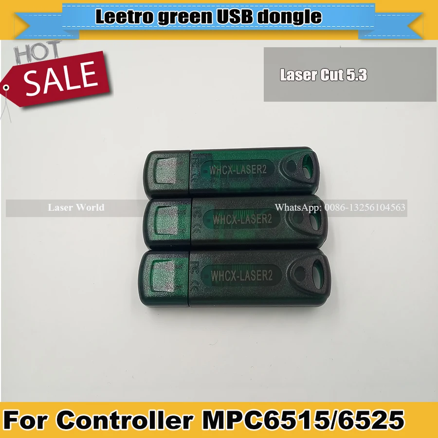 Leetro green USB ключ лазерная резка 5,3 ключ для Co2 лазерная гравировка контроллер системы Leetro контроллер MPC6515 MPC6525