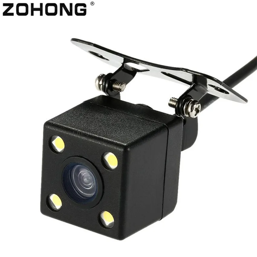 

ZOHONG 4 LED Waterproof CCD HD night vision car rear view camera