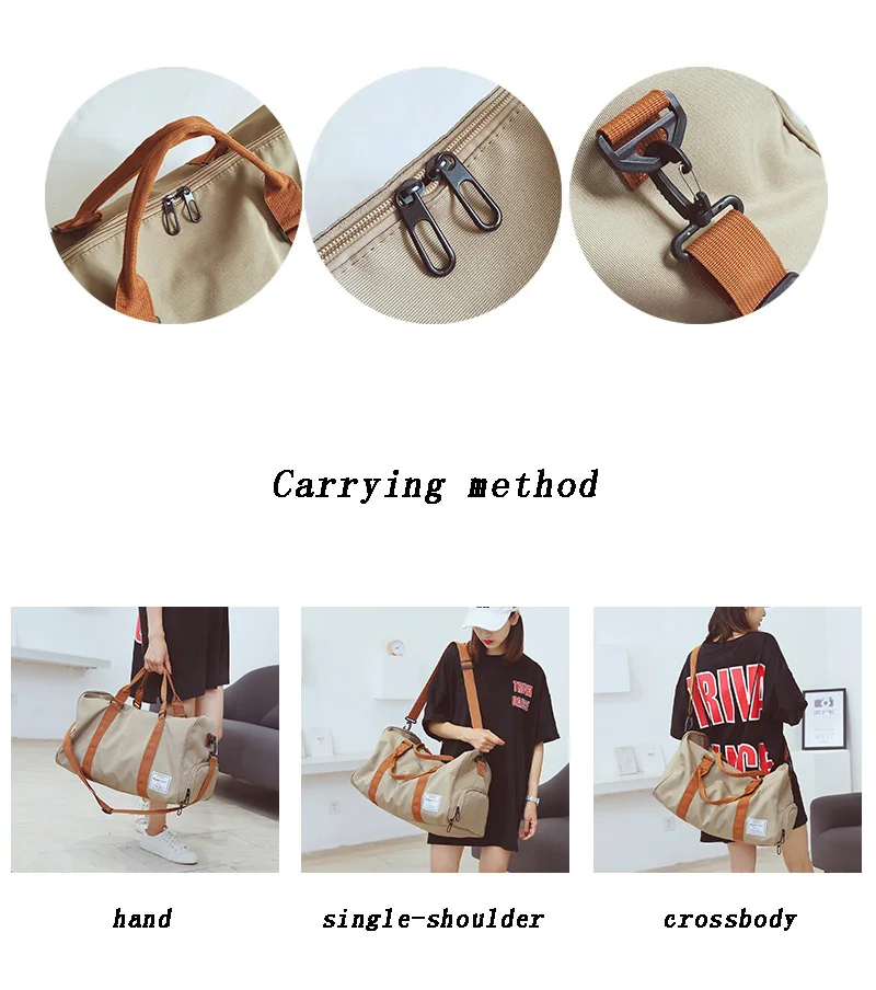 Модные брендовые холщовые женские сумки для путешествий, мужские сумки для путешествий, сумки на плечо