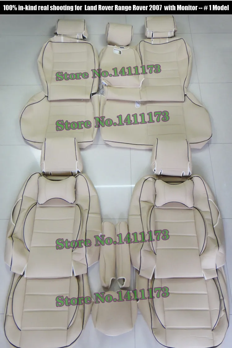 132 custom pu leather car seat cover (2)
