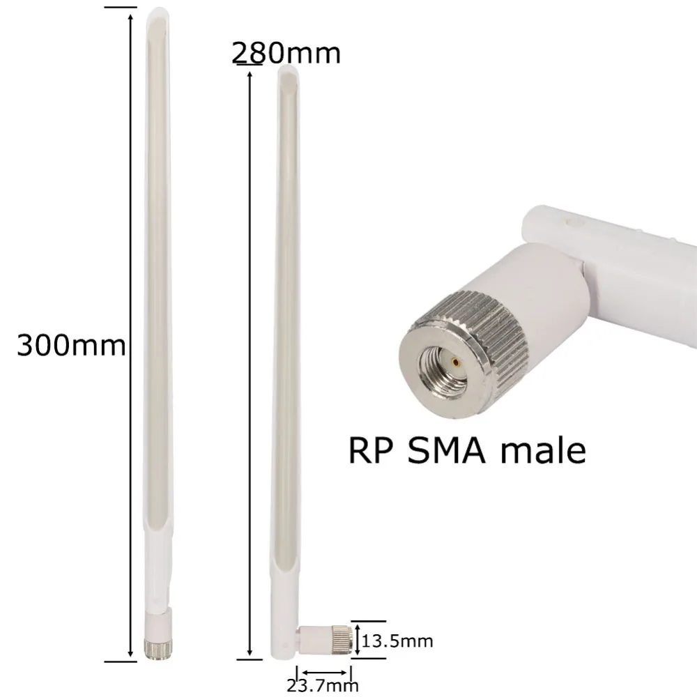2.4 ГГц 10 dbi Воздушная SMA Беспроводной WI-FI антенны Усилитель универсальный антенны Усилитель WLAN маршрутизатора разъем