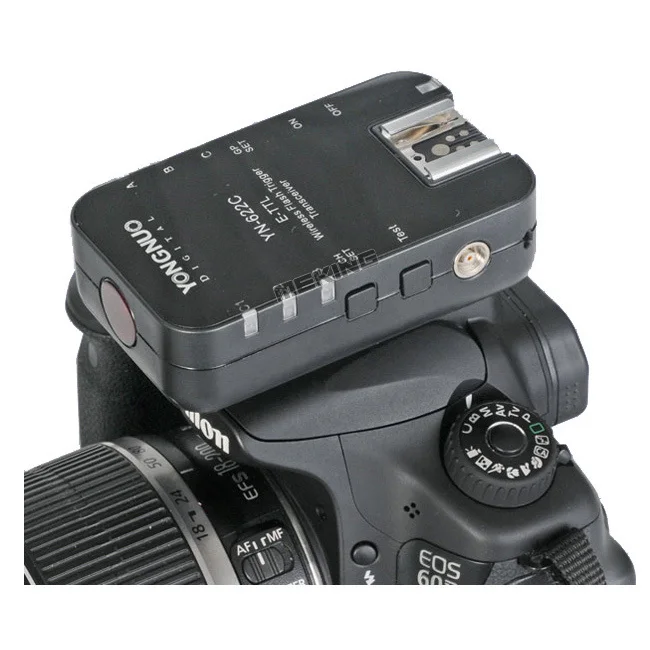 Беспроводная YONGNUO E-TTL триггер для вспышки с YN622 C Радио 1/8000s для Canon 7D 60D 50D 40D 450D 500D 550D 600D 650D 1000D 1100D